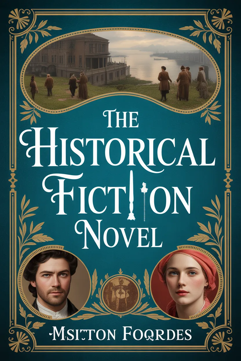 Historical fiction book cover example