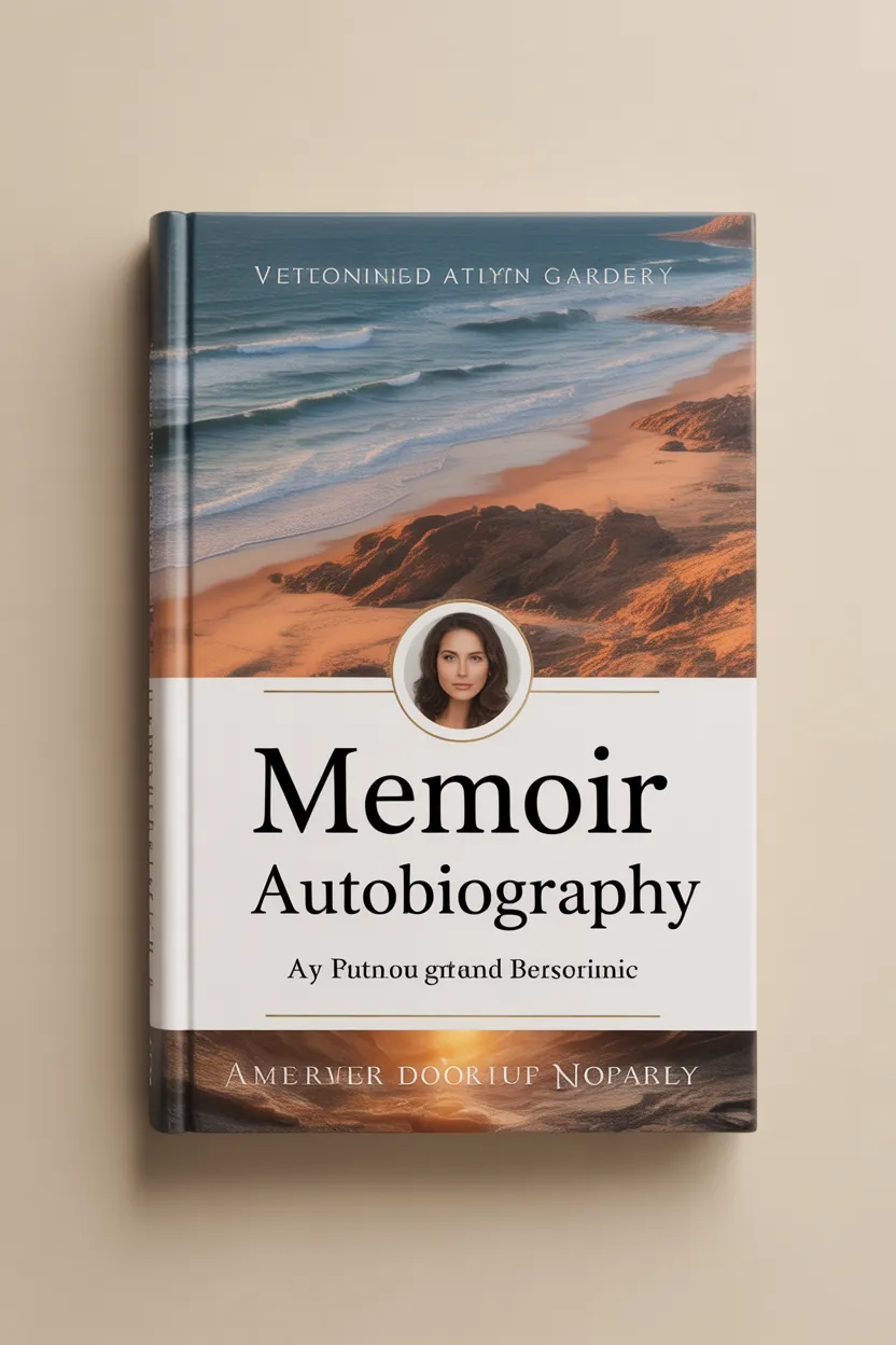 Memoir autobiography book cover example
