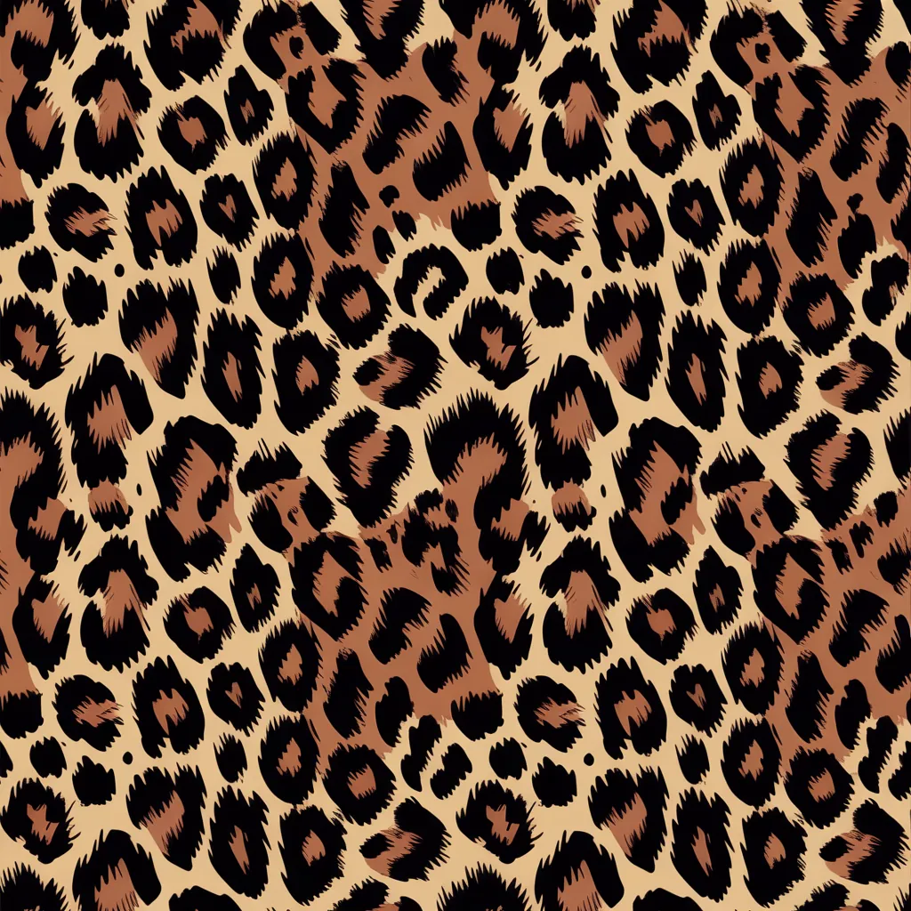 Animal print pattern design