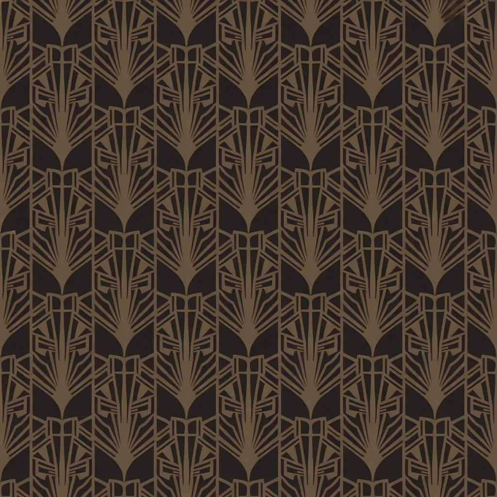 Art Deco seamless pattern