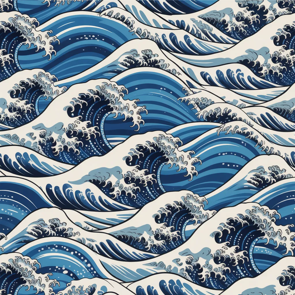 Geometric Grid Pattern