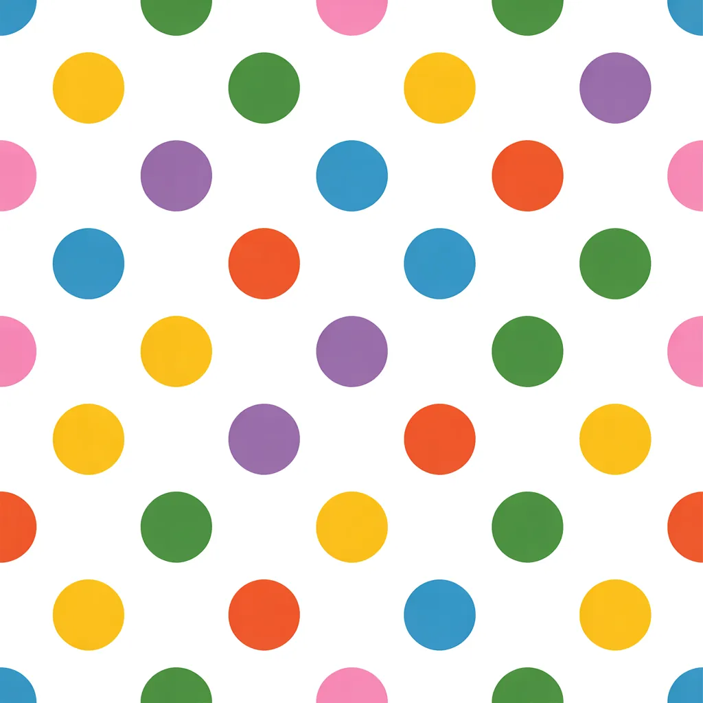 Minimalist dot pattern design