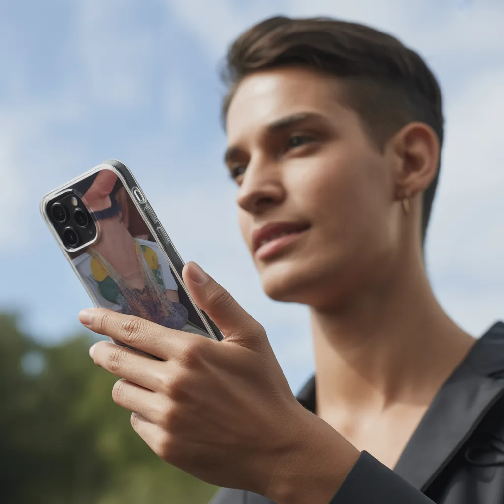 Phone case lifestyle mockup