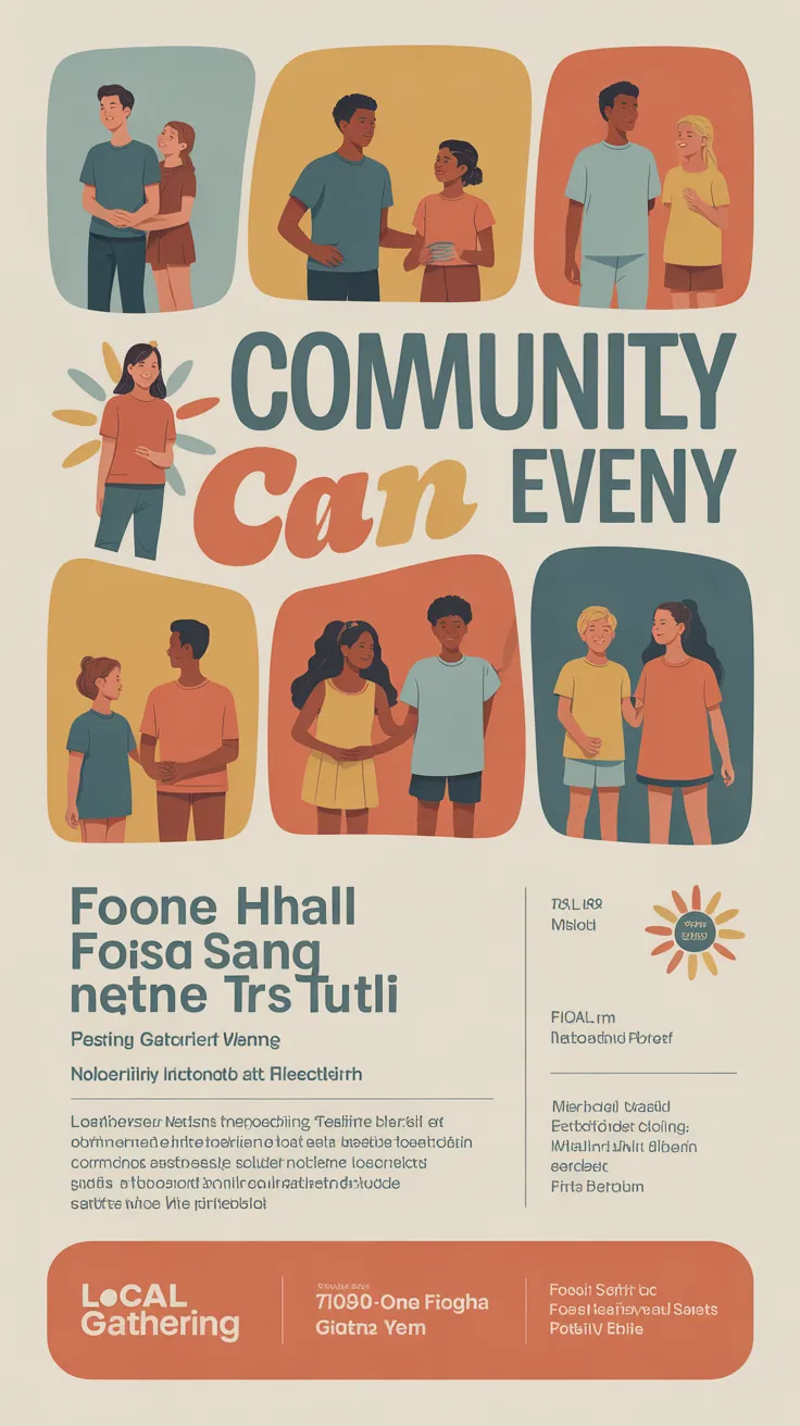 Community Event Poster