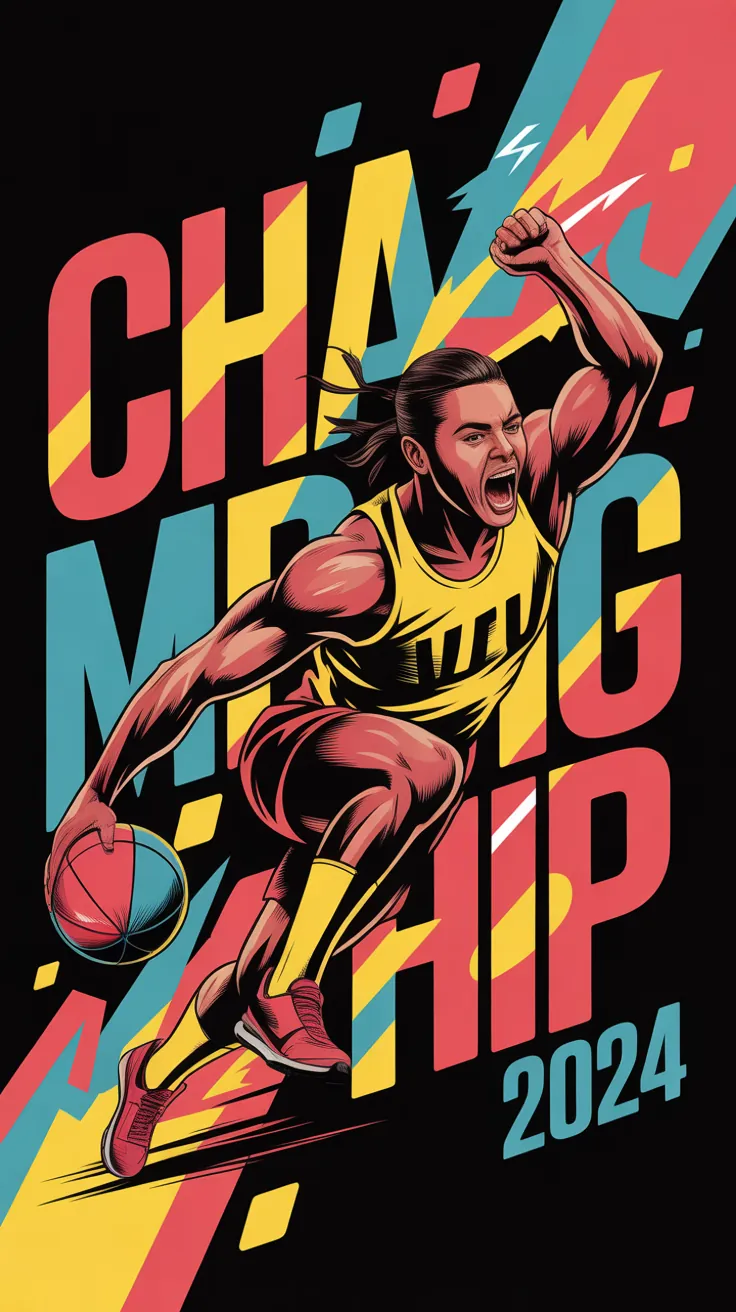 Sports championship poster design