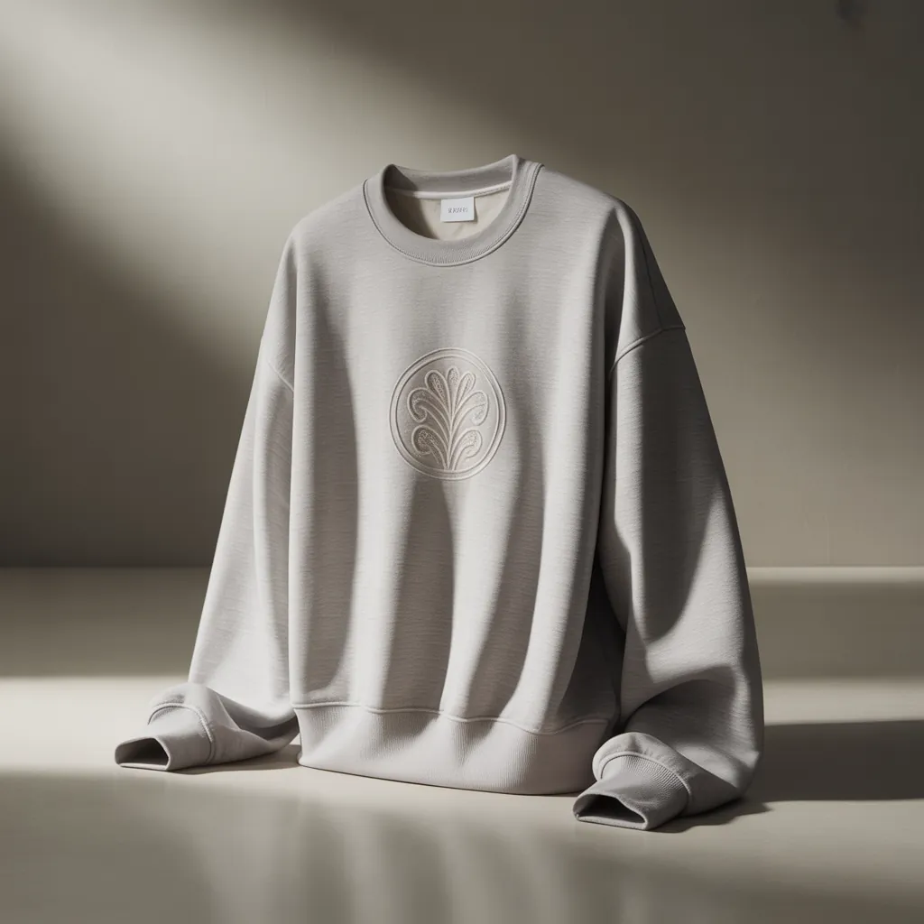 Minimalist sweatshirt mockup