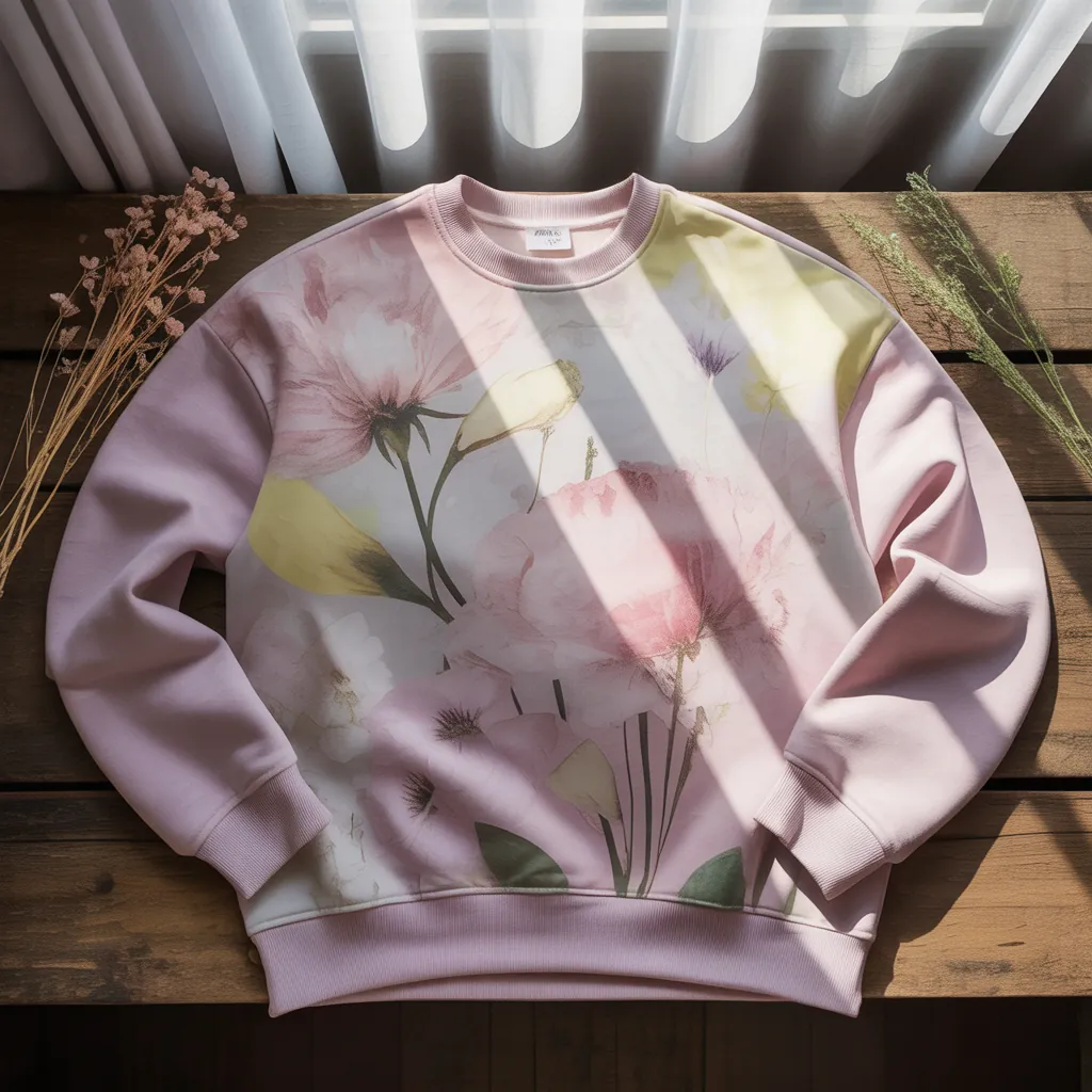 Pastel sweatshirt mockup
