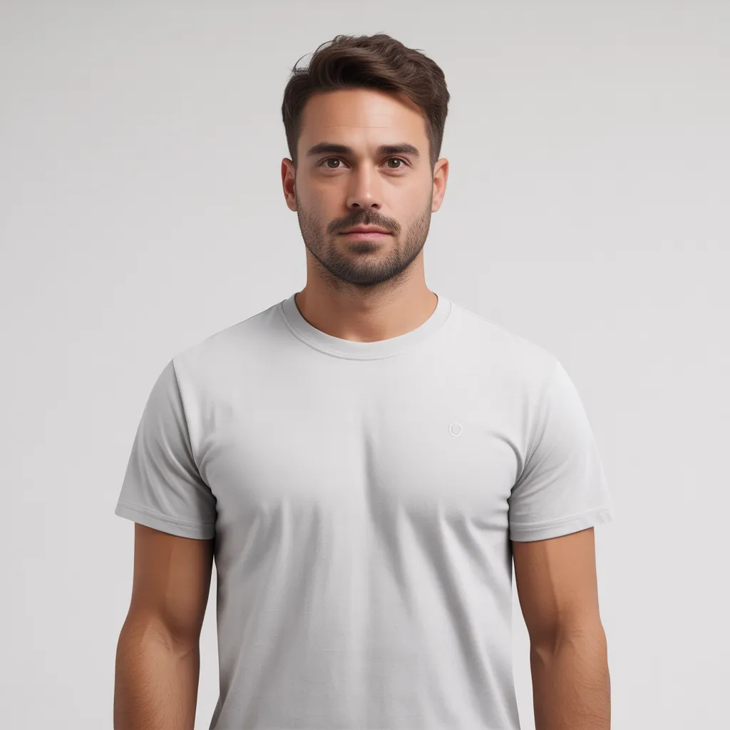 Classic White Tee Front